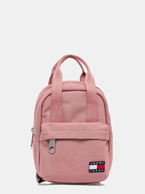 Tommy Jeans plecak damski kolor pomarańczowy mały gładki AW0AW17577 - zdjęcie produktu nr 1