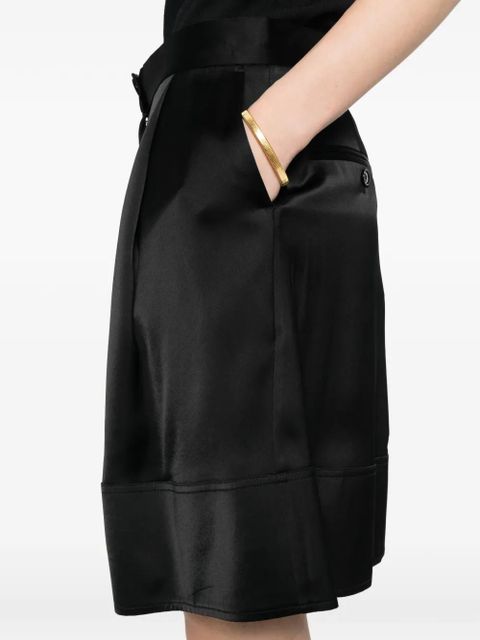 TOTEME button mini skirt - Black