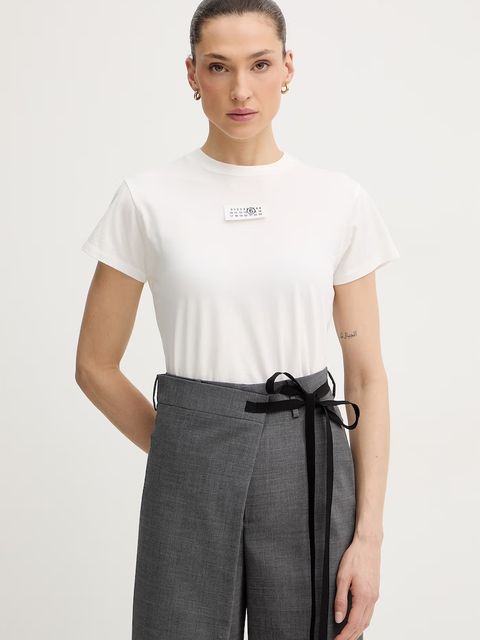 MM6 Maison Margiela t-shirt bawełniany - zdjęcie produktu nr 2