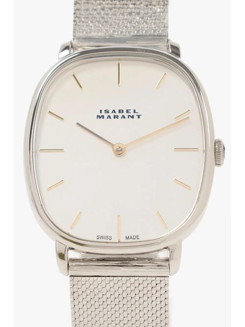 ISABEL MARANT 28.07 Oval bracelet - White