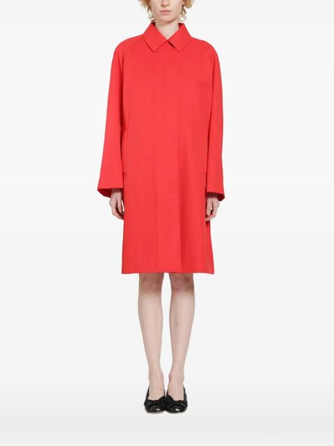 Prada gabardine coat - Red - zdjęcie produktu nr 1