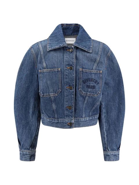 Givenchy cropped denim jacket - Blue - zdjęcie produktu nr 1