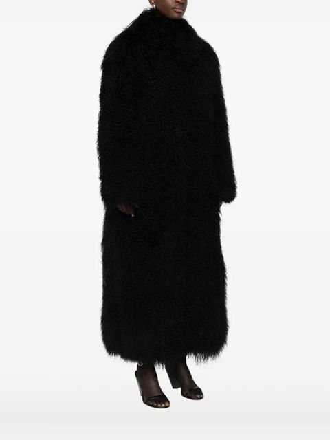 ducie Faye shearling coat - Black