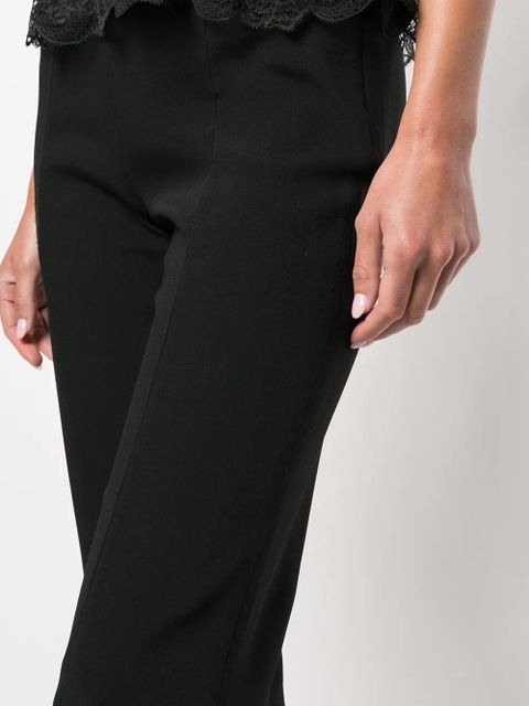 Simkhai Crepe straight-leg trousers - Black