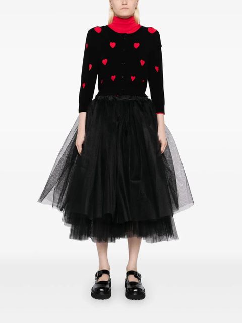 Comme Des Garçons A-line skirt - Black - zdjęcie produktu nr 2