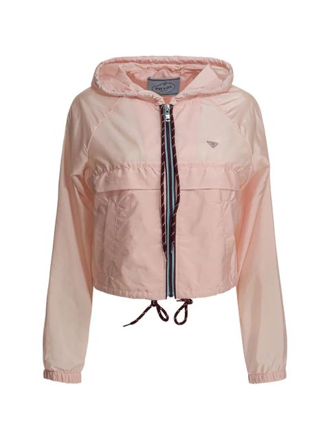 Prada hooded zip-up jacket - Pink - zdjęcie produktu nr 1