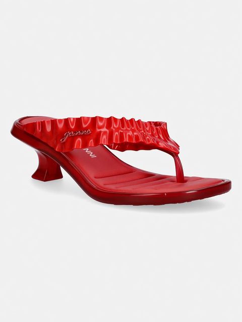 Melissa japonki damskie THONG KITTEN HEEL + GANNI AD - zdjęcie produktu nr 1