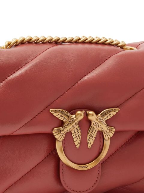 PINKO mini Love Puff crossbody bag - Red - zdjęcie produktu nr 2