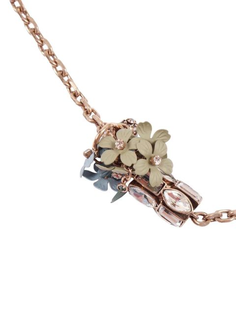 Weekend Max Mara flower-detail earrings and necklace set (set of three) - Pink