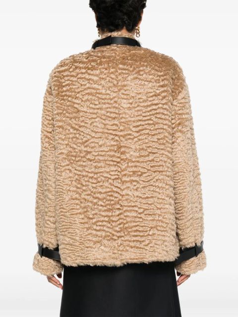 Jil Sander fur jacket - Brown