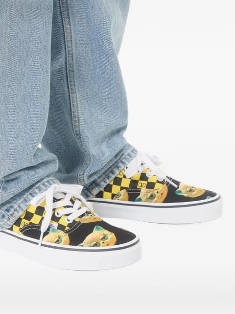 Valentino Garavani x Vans VLogo Checkerboard-print sneakers - Yellow