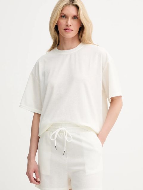 Answear.LAB t-shirt i szorty damski kolor biały - zdjęcie produktu nr 1