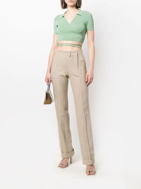 Jacquemus Le Pantalon Fresa tailored trousers - Neutrals