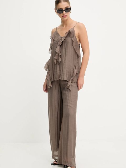 Answear.LAB komplet damski kolor szary - zdjęcie produktu nr 1