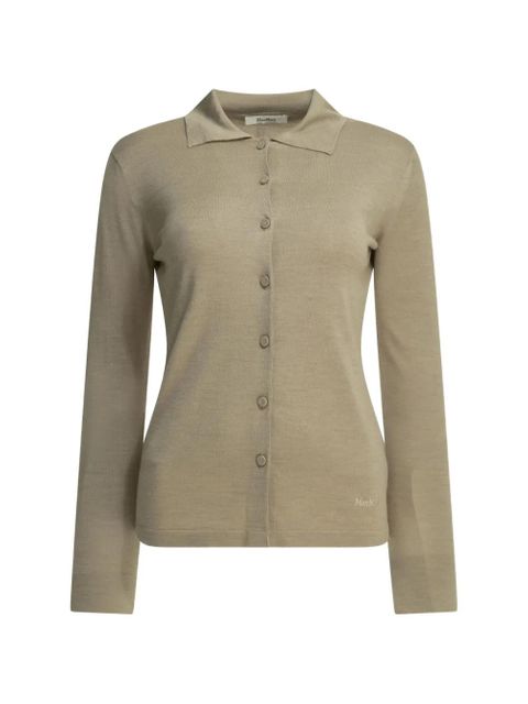 Max Mara button-up collared cardigan - Neutrals - zdjęcie produktu nr 1