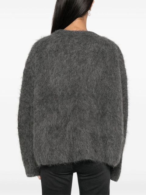 TOTEME brushed sweater - Grey