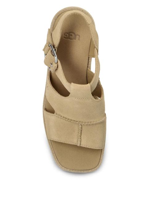 UGG 100mm T-Strap platform sandals - Brown - zdjęcie produktu nr 2