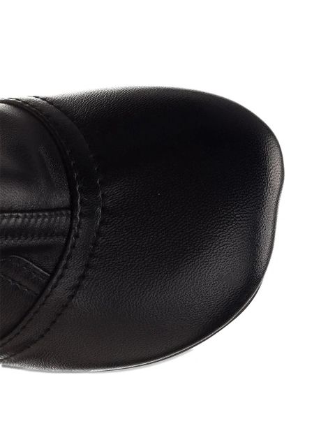 LOEWE Toy petal-toe leather ankle boots - Black