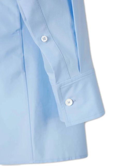 Alexander Wang long-sleeve mini dress - Blue