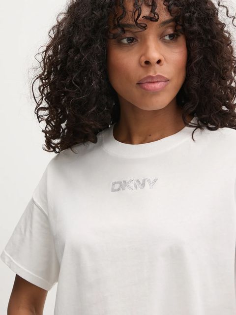 Dkny t-shirt bawełniany
