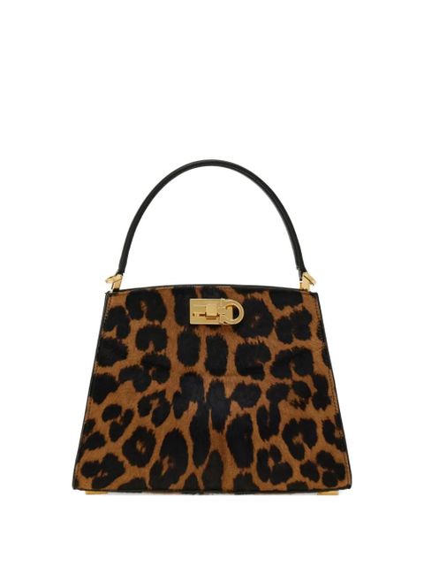 Ferragamo small Studio Box bag - Brown - zdjęcie produktu nr 1