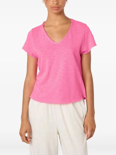 American Vintage V-neck sonoma T-shirt - Pink