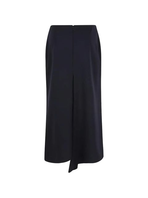 Victoria Beckham fitted midi skirt - Blue - zdjęcie produktu nr 2