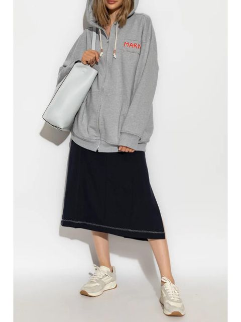 Marni Loopback hoodie - Grey