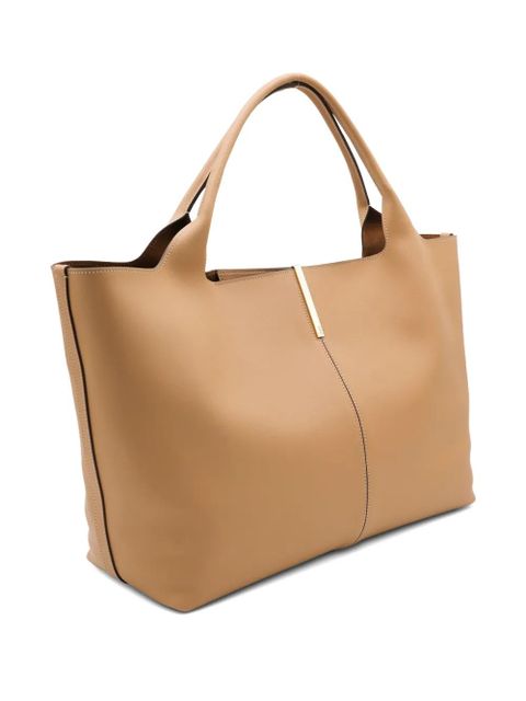 Tod's medium leather tote bag - Brown - zdjęcie produktu nr 2