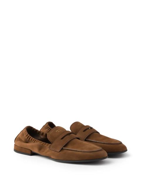 Prada leather loafers - Brown - zdjęcie produktu nr 2