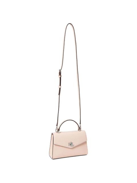 Lauren Ralph Lauren Farah top handle logo tote bag - Neutrals