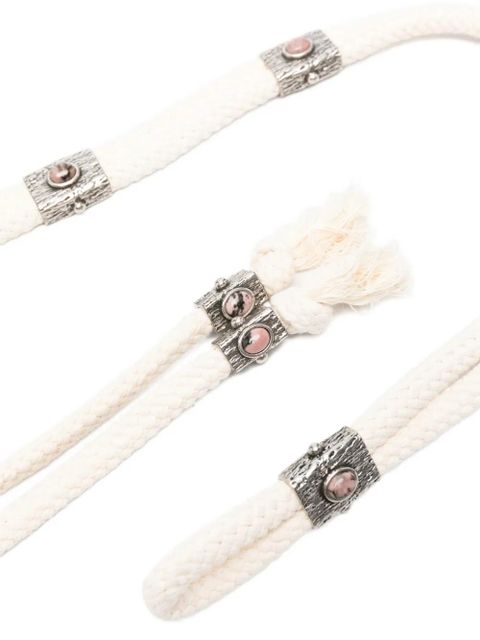ISABEL MARANT tassel-detail belt - Neutrals - zdjęcie produktu nr 2