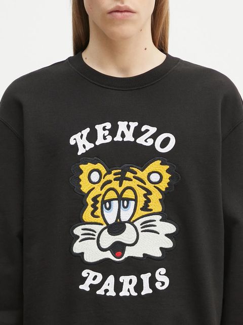 Kenzo bluza bawełniana x Verdy kolor czarny z aplikacją FF58SW2394MF.99J
