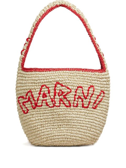 Marni small Nassa shoulder bag - White - zdjęcie produktu nr 1
