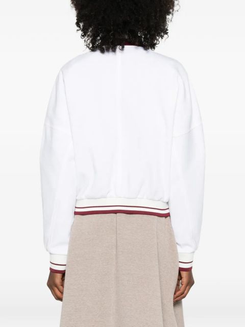 Marni embroidered sweater - White