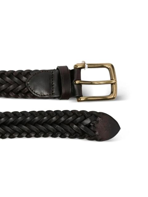 DRAGON DIFFUSION intreccio unito belt - Brown - zdjęcie produktu nr 2