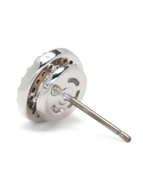 Swarovski Una stud earrings - White