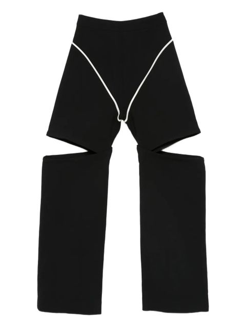 Paris Georgia Emelio cut-out trousers - Black - zdjęcie produktu nr 2