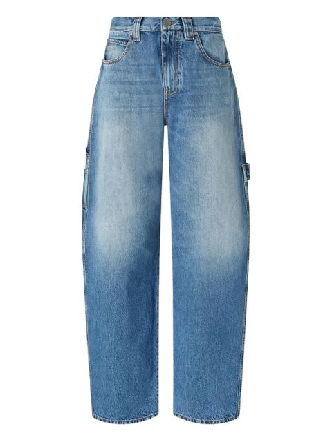 PINKO balloon-leg utility jeans - Blue - zdjęcie produktu nr 1