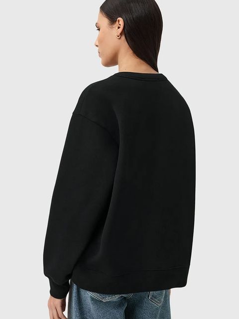 AllSaints sweter bawełniany TRIP damski kolor czarny W032JD - zdjęcie produktu nr 2