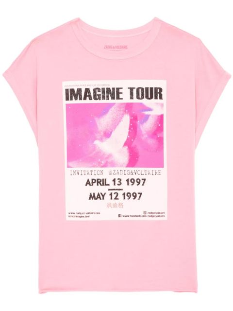 Zadig&Voltaire Cecilia T-shirt - Pink - zdjęcie produktu nr 1