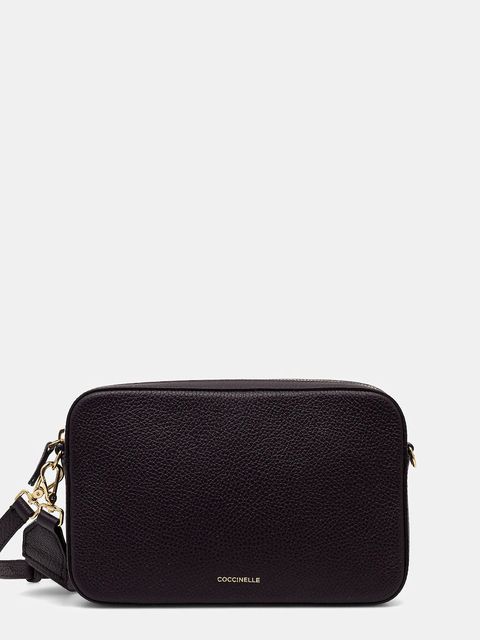 Coccinelle torebka skórzana TEBE kolor fioletowy E5.MN5.52.01.01 - zdjęcie produktu nr 1