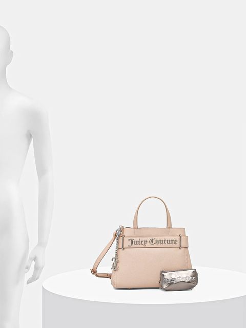 Juicy Couture torebka Jasmine kolor beżowy BIJJM3090WVP.PC8