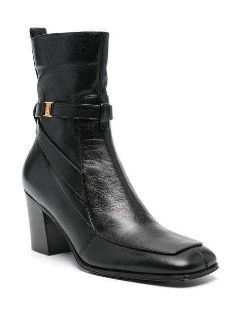 Saint Laurent 75mm Michelangelo ankle boots - Black - zdjęcie produktu nr 2