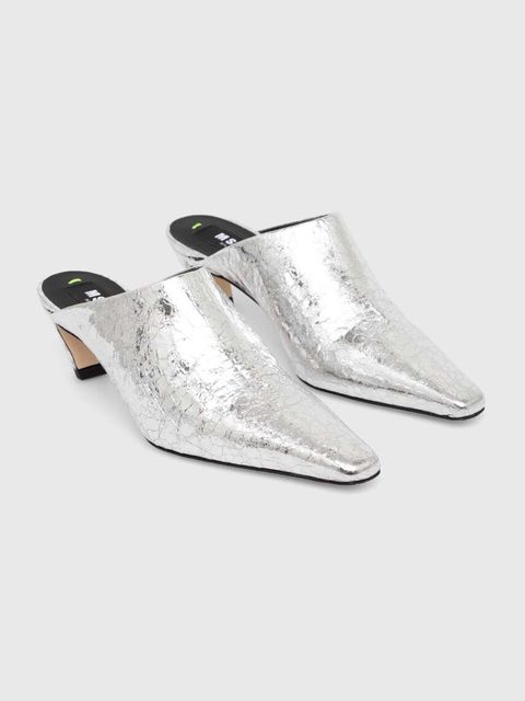 MSGM klapki skórzane