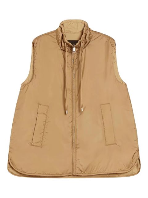 Weekend Max Mara zip-up gilet - Brown - zdjęcie produktu nr 1