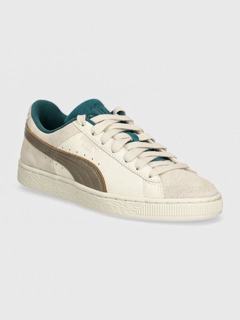 Puma sneakersy zamszowe Suede Play Paris kolor beżowy 398190 - zdjęcie produktu nr 1