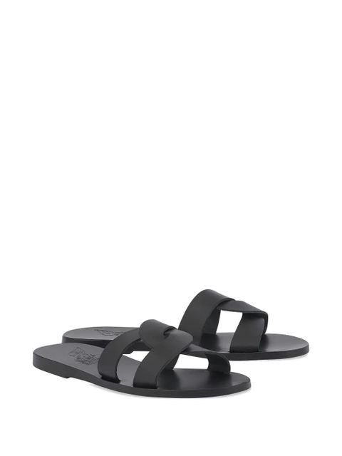 Ancient Greek Sandals Desmos crossover leather sandals - Black - zdjęcie produktu nr 2