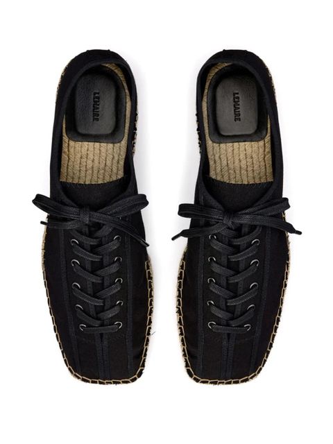 LEMAIRE Linoleum espadrilles - Black