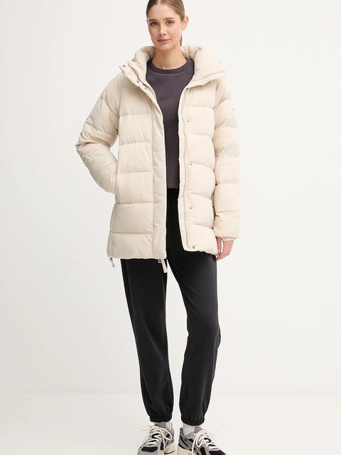 Columbia kurtka puchowa Amaze kolor beżowy zimowa 2133703